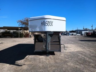 New 2024 MAVERICK TRAILERS MAVERICK 3H GOOSENECK Horse Trailer