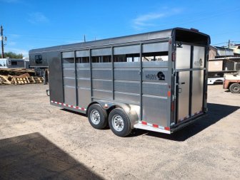 New 2024 MAVERICK TRAILERS MAVERICK 3H GOOSENECK Horse Trailer