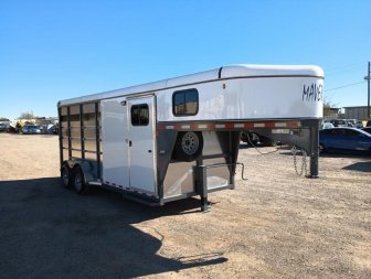 New 2024 MAVERICK TRAILERS MAVERICK 3H GOOSENECK Horse Trailer