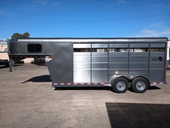New 2024 MAVERICK TRAILERS MAVERICK 3H GOOSENECK Horse Trailer