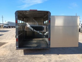 New 2024 MAVERICK TRAILERS MAVERICK 3H GOOSENECK Horse Trailer