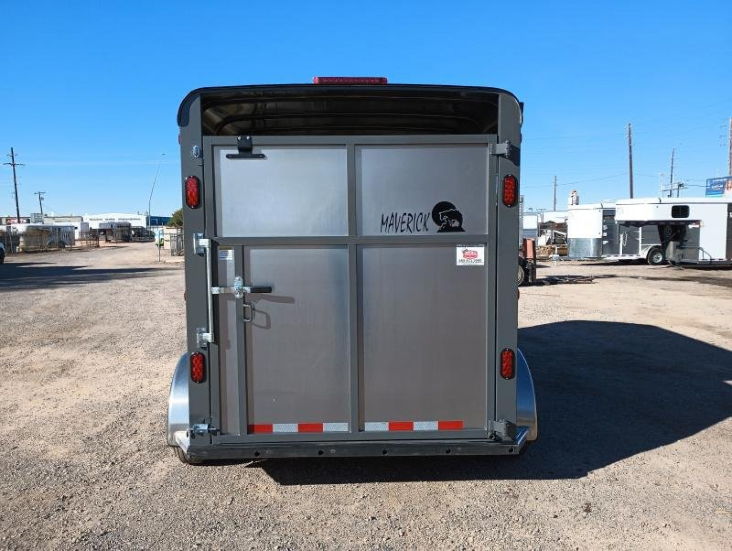 New 2024 Maverick Trailers MAVERICK 2H HIGH SIDE BP Horse Trailer
