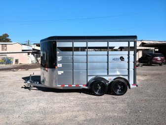 New 2024 Maverick Trailers MAVERICK 2H HIGH SIDE BP Horse Trailer