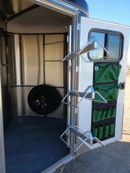 New 2024 Maverick Trailers MAVERICK 2H HIGH SIDE BP Horse Trailer