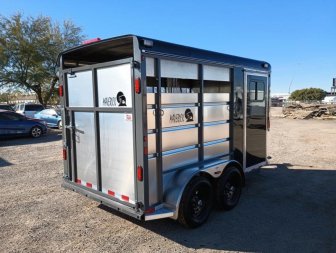 New 2024 Maverick Trailers MAVERICK 2H HIGH SIDE BP Horse Trailer