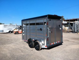 New 2024 Maverick Trailers MAVERICK 2H HIGH SIDE BP Horse Trailer