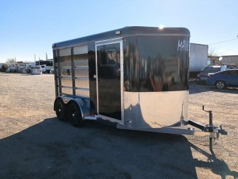 New 2024 Maverick Trailers MAVERICK 2H HIGH SIDE BP Horse Trailer