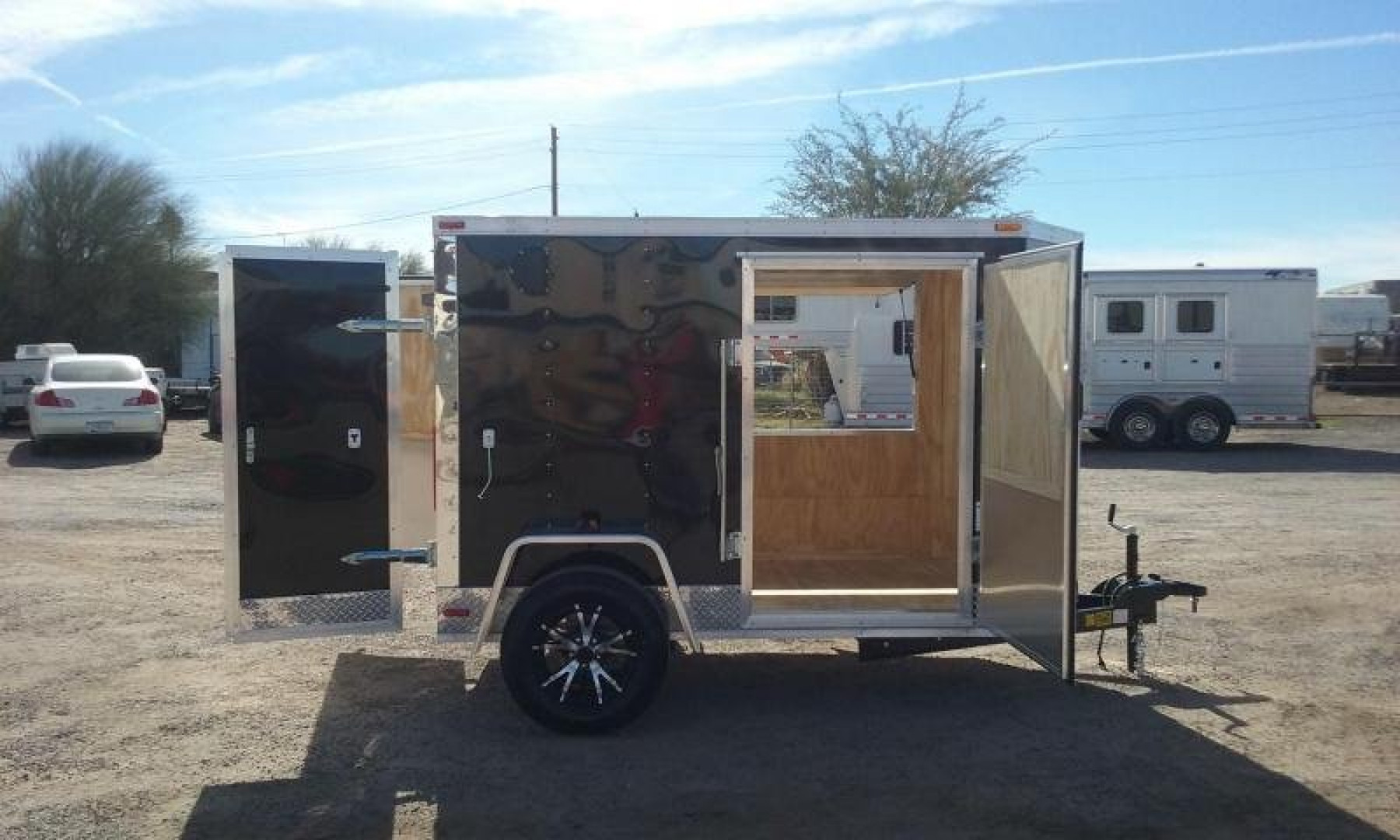 New 2025 IMPERIAL TRAILER FARRIER TRAILER Cargo / Enclosed Trailer