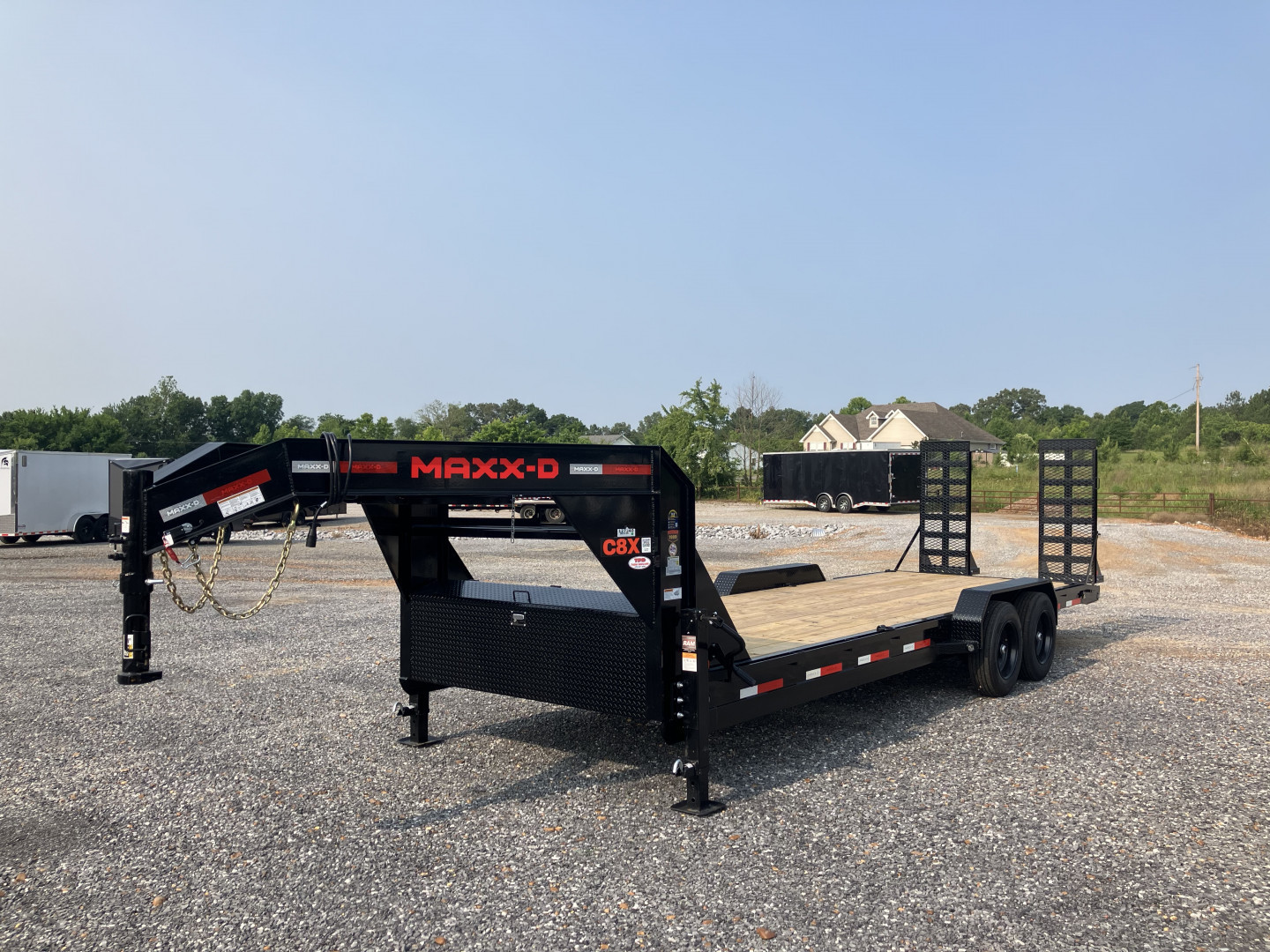 New 2026 MAXXD 83"x24' 18k Gooseneck Equipment Trailer