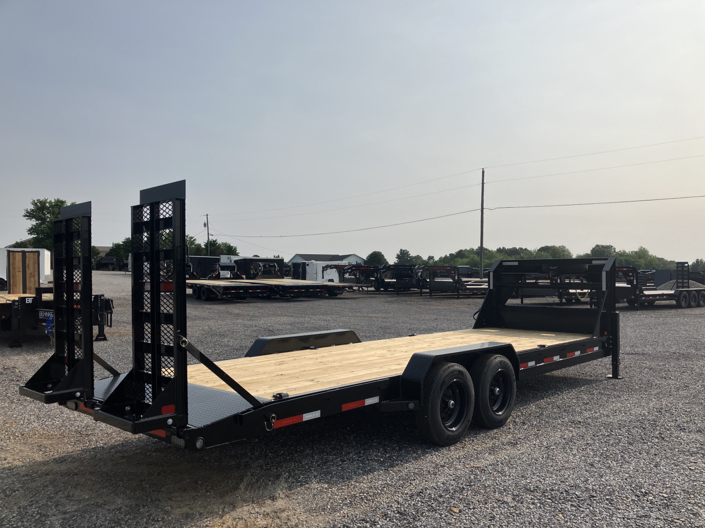 New 2026 MAXXD 83"x24' 18k Gooseneck Equipment Trailer