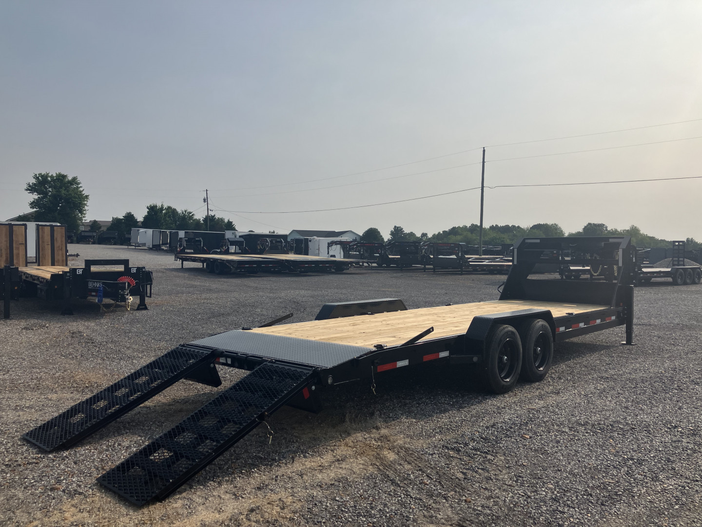 New 2026 MAXXD 83"x24' 18k Gooseneck Equipment Trailer