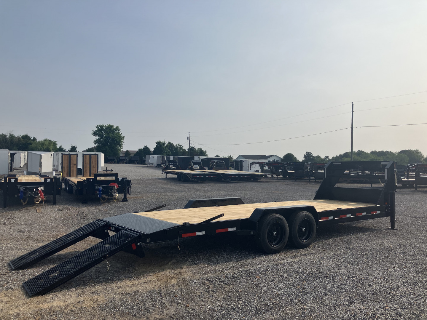 New 2026 MAXXD 83"x24' 18k Gooseneck Equipment Trailer