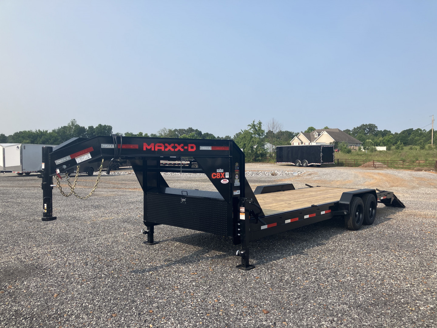 New 2026 MAXXD 83"x24' 18k Gooseneck Equipment Trailer