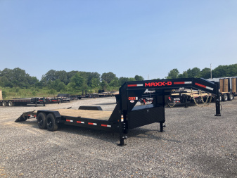 New 2026 MAXXD 83"x24' 18k Gooseneck Equipment Trailer