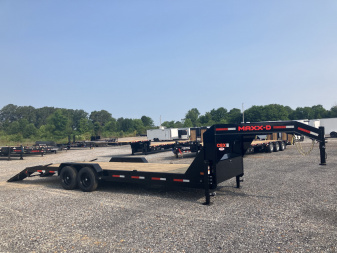 New 2026 MAXXD 83"x24' 18k Gooseneck Equipment Trailer