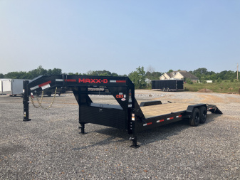 New 2026 MAXXD 83"x24' 18k Gooseneck Equipment Trailer