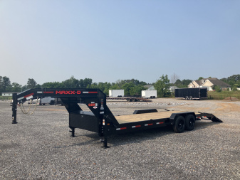 New 2026 MAXXD 83"x24' 18k Gooseneck Equipment Trailer