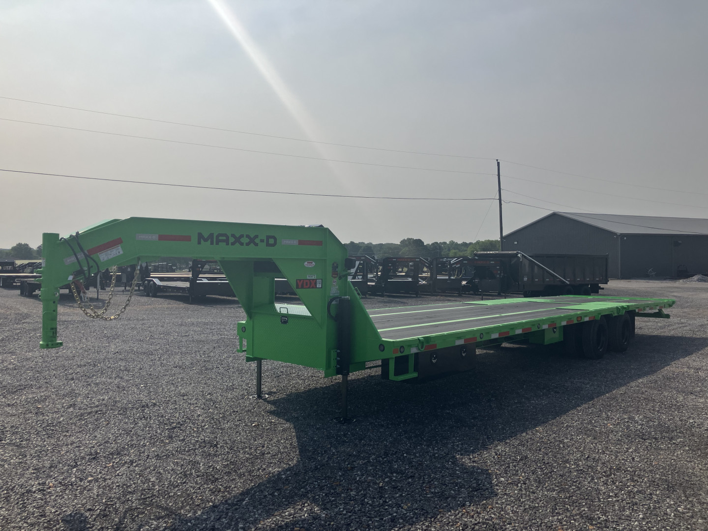 New 2026 MAXXD 102"X34' 30k Hyd Dove Gooseneck Trailer