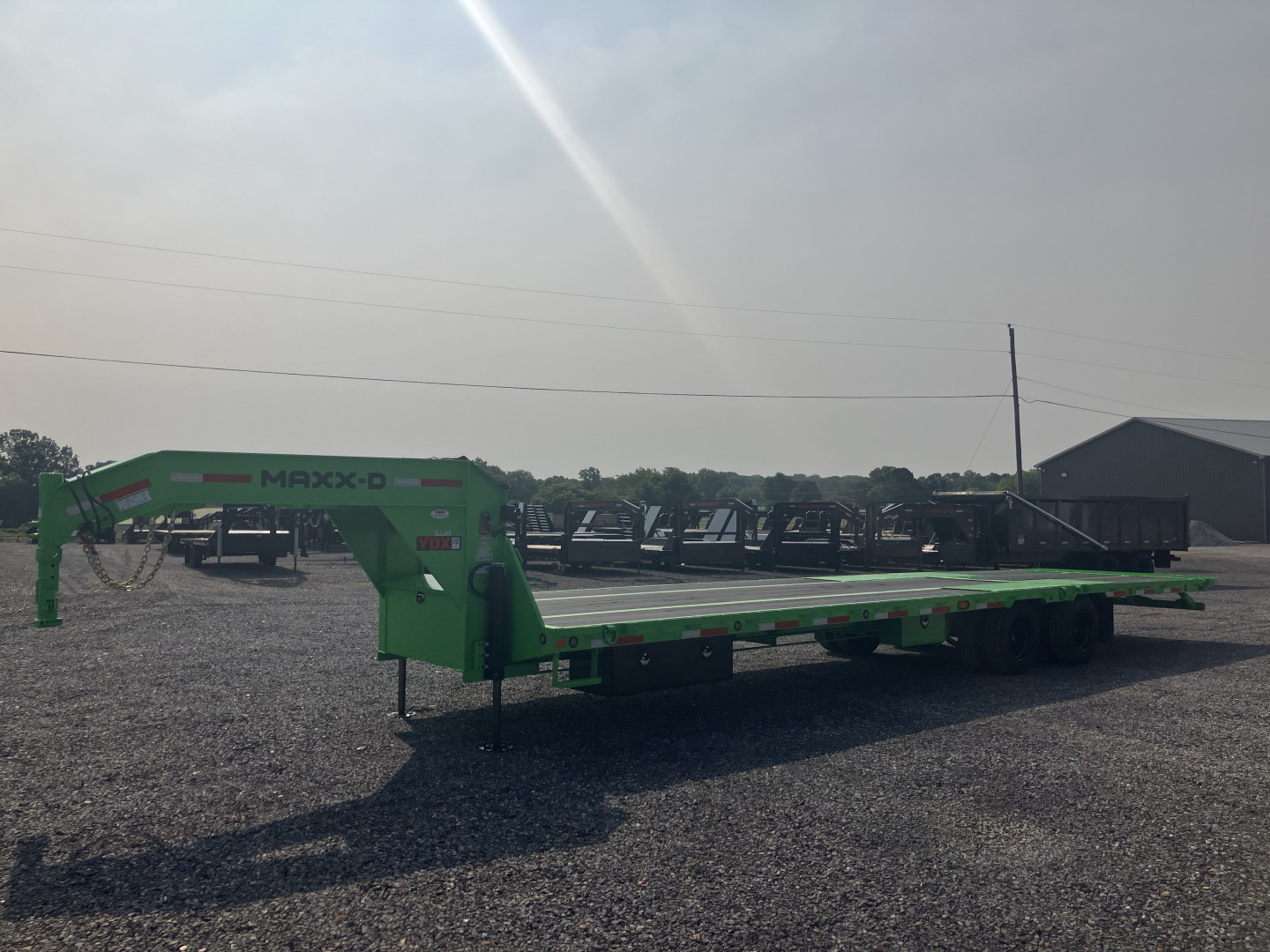 New 2026 MAXXD 102"X34' 30k Hyd Dove Gooseneck Trailer