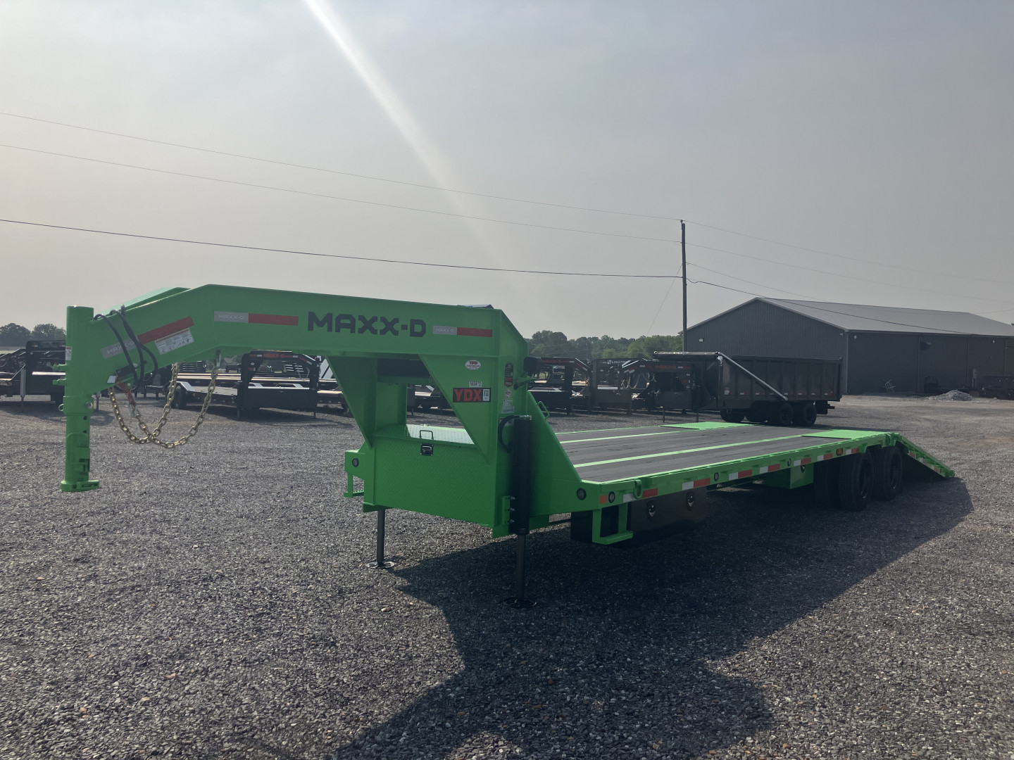 New 2026 MAXXD 102"X34' 30k Hyd Dove Gooseneck Trailer