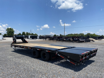 New 2026 MAXXD 102"X30' 25K Gooseneck Flatbed Trailer *ENGINEERED FRAME*