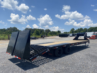 New 2026 MAXXD 102"X30' 25K Gooseneck Flatbed Trailer *ENGINEERED FRAME*