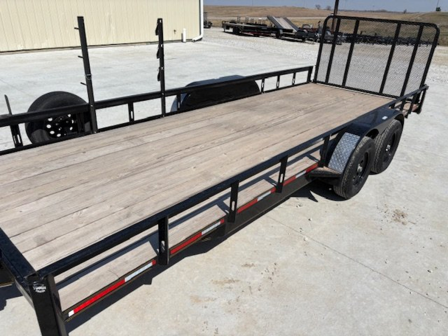 Used 2023 Heartland 83x20 Landscape Utility Trailer