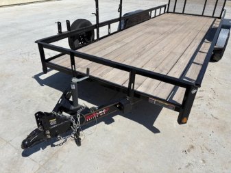 Used 2023 Heartland 83x20 Landscape Utility Trailer