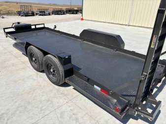 New 2025 Load Trail BC 80x20 Lo-Pro Steel Floor Skid Steer Equipment Trailer