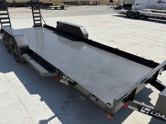 New 2025 Load Trail BC 80x20 Lo-Pro Steel Floor Skid Steer Equipment Trailer