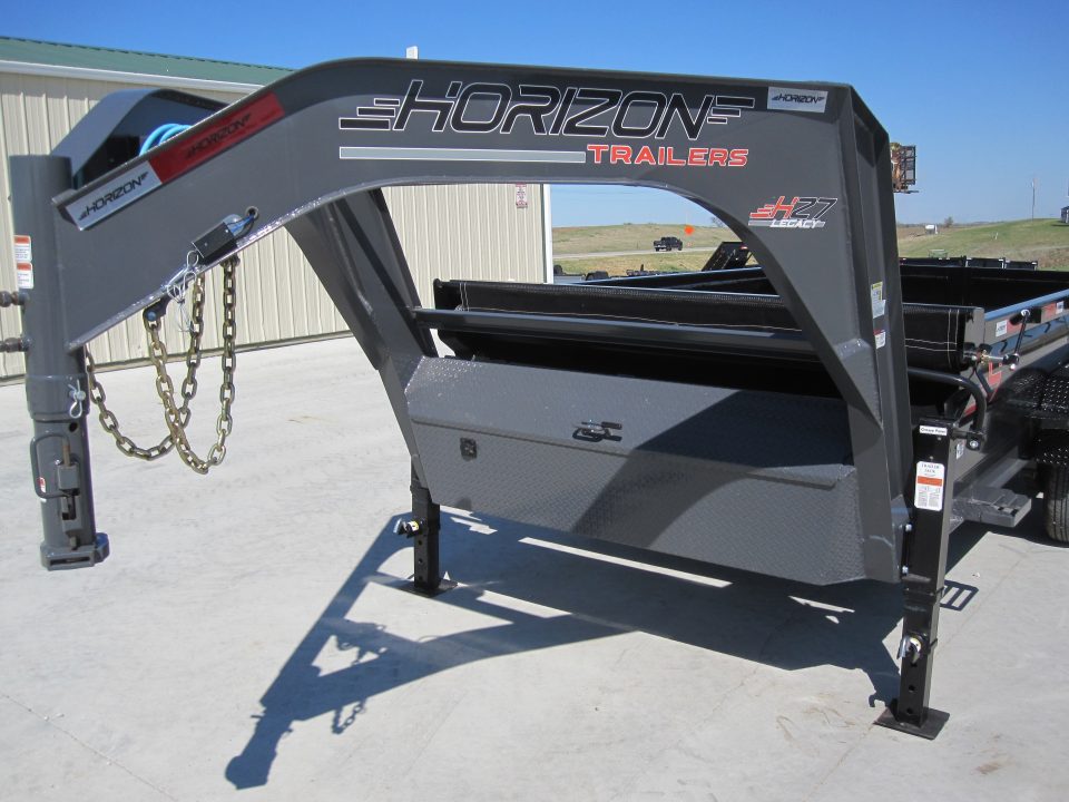 New 2025 Horizon Trailers 83x14 HZ7 HD Premium Gooseneck Dump Trailer