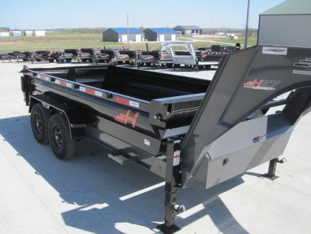 New 2025 Horizon Trailers 83x14 HZ7 HD Premium Gooseneck Dump Trailer