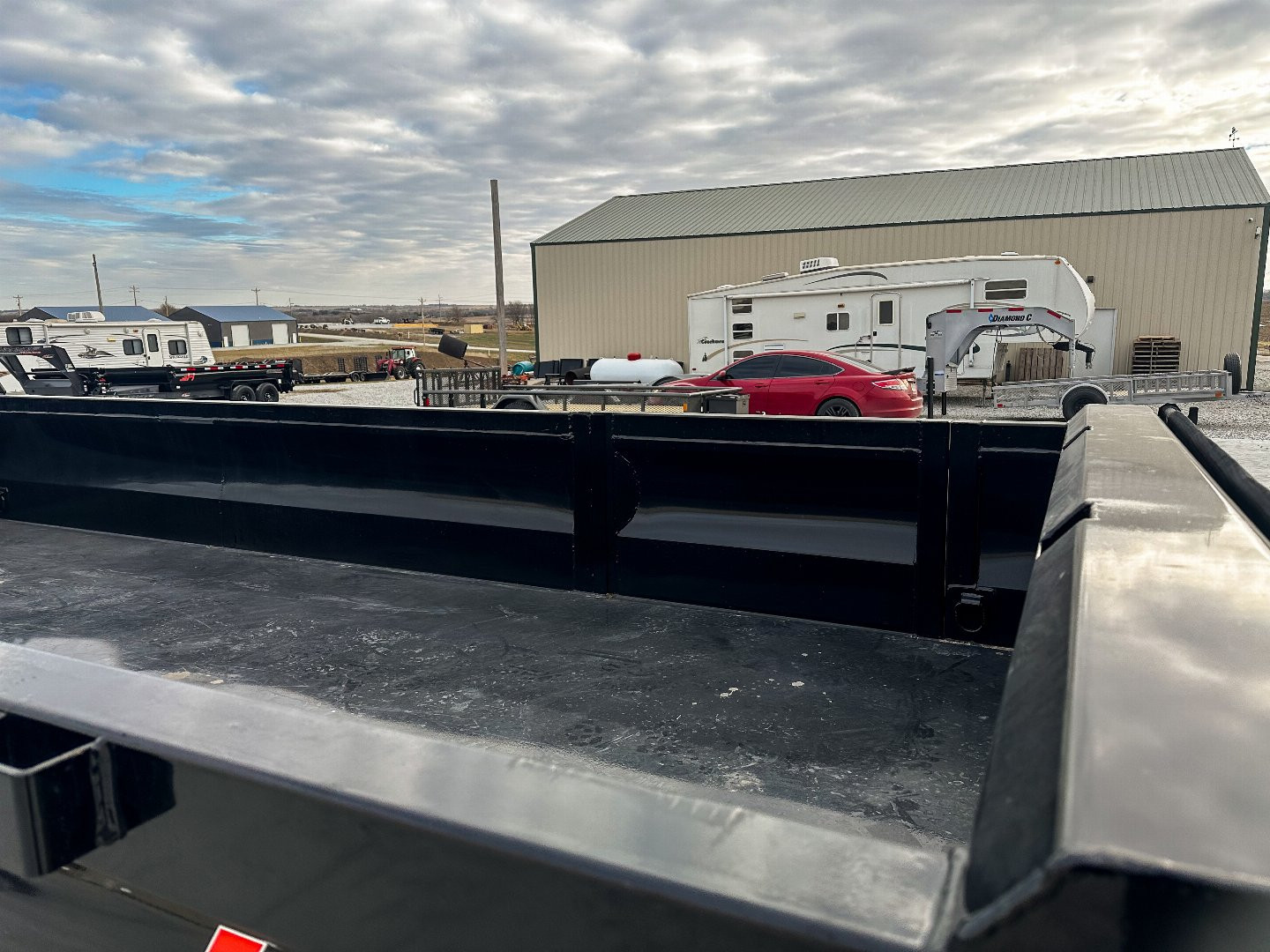 New 2025 Horizon Trailers 83x16 HZX 21K HD Premium Telescopic Dump Trailer