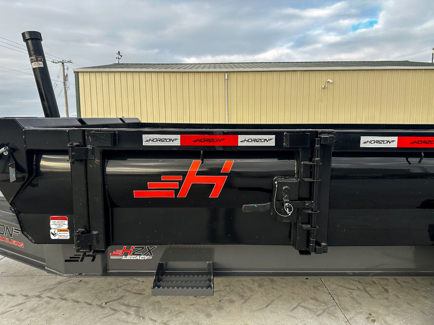 New 2025 Horizon Trailers 83x16 HZX 21K HD Premium Telescopic Dump Trailer