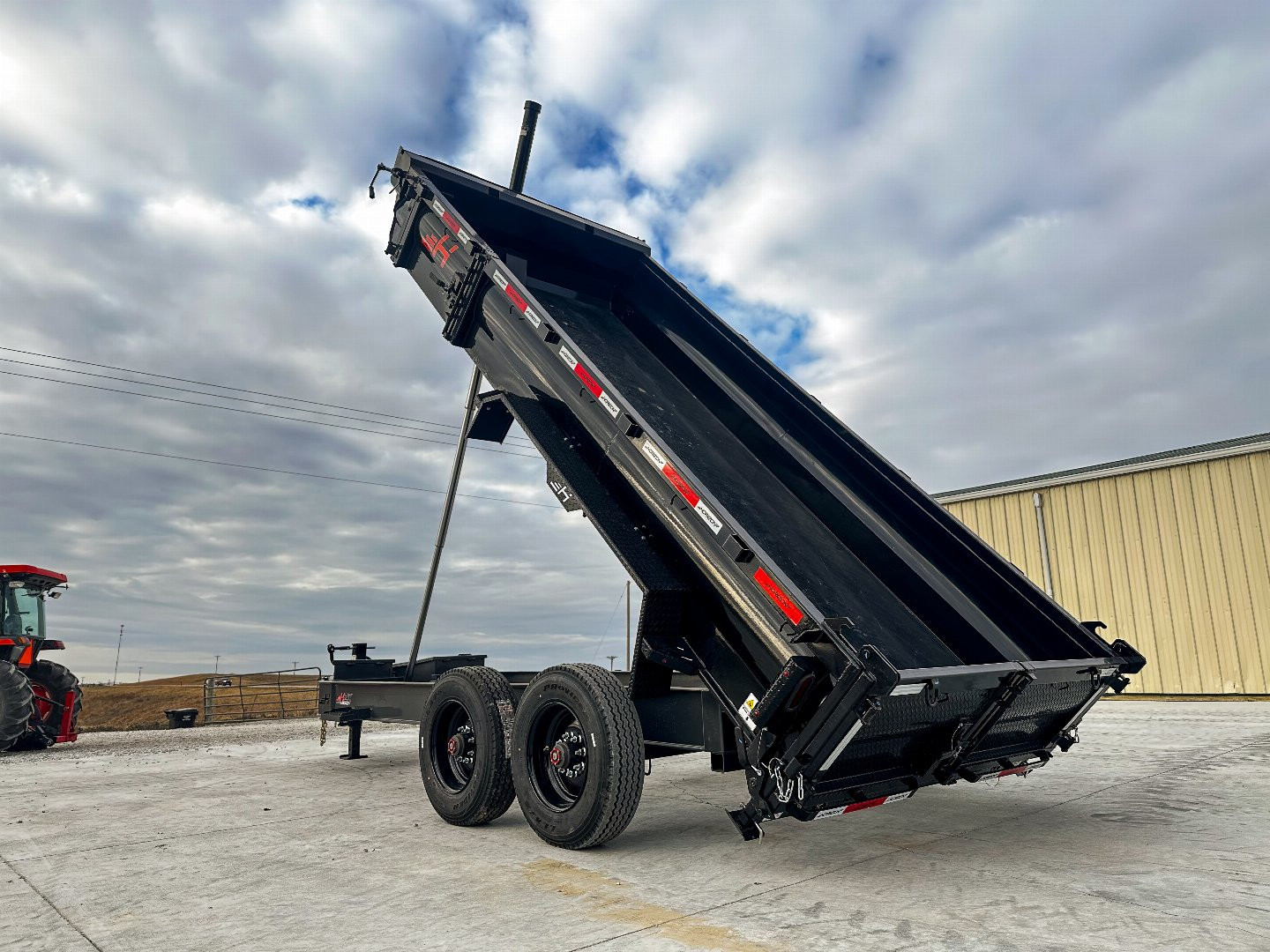 New 2025 Horizon Trailers 83x16 HZX 21K HD Premium Telescopic Dump Trailer