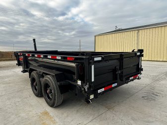 New 2025 Horizon Trailers 83x16 HZX 21K HD Premium Telescopic Dump Trailer