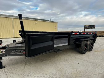 New 2025 Horizon Trailers 83x16 HZX 21K HD Premium Telescopic Dump Trailer