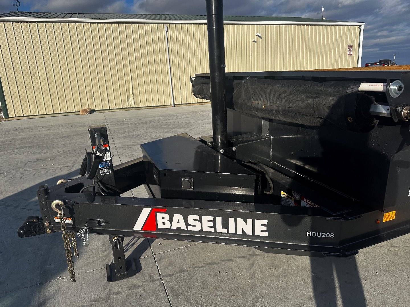 New 2025 Baseline 82x14 HDU-208 16K Telescopic Dump Trailer