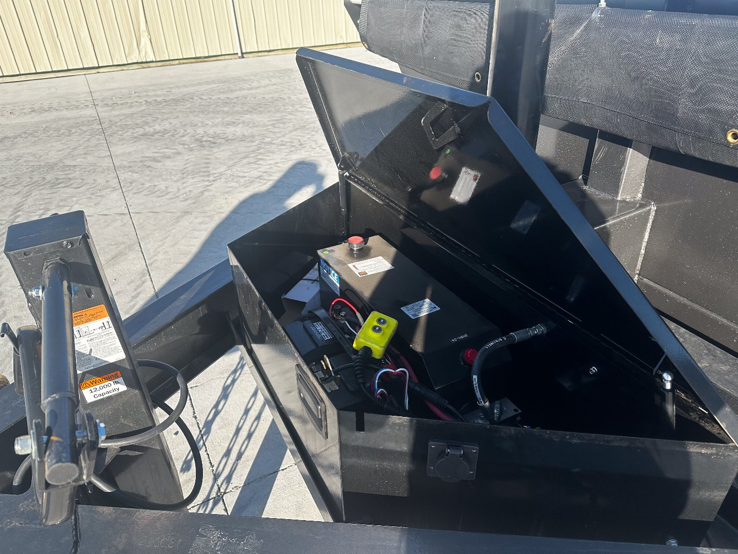 New 2025 Baseline 82x14 HDU-207 Telescopic Dump Trailer