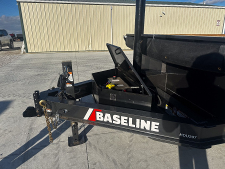New 2025 Baseline 82x14 HDU-207 Telescopic Dump Trailer