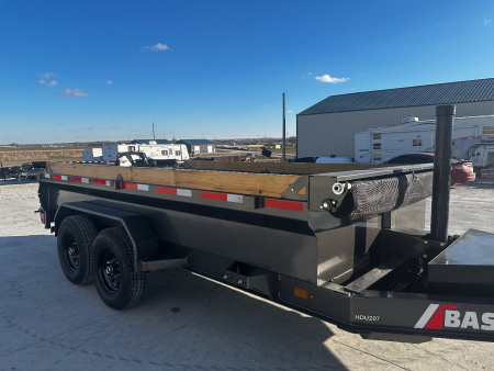 New 2025 Baseline 82x14 HDU-207 Telescopic Dump Trailer