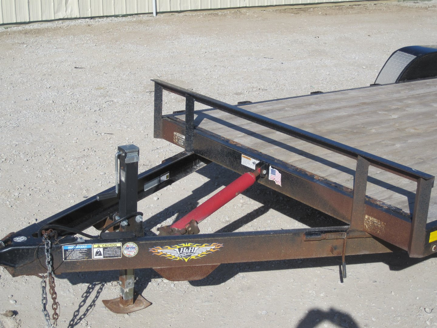 Used 2015 H&H Trailers 83x20 Full Tilt Trailer