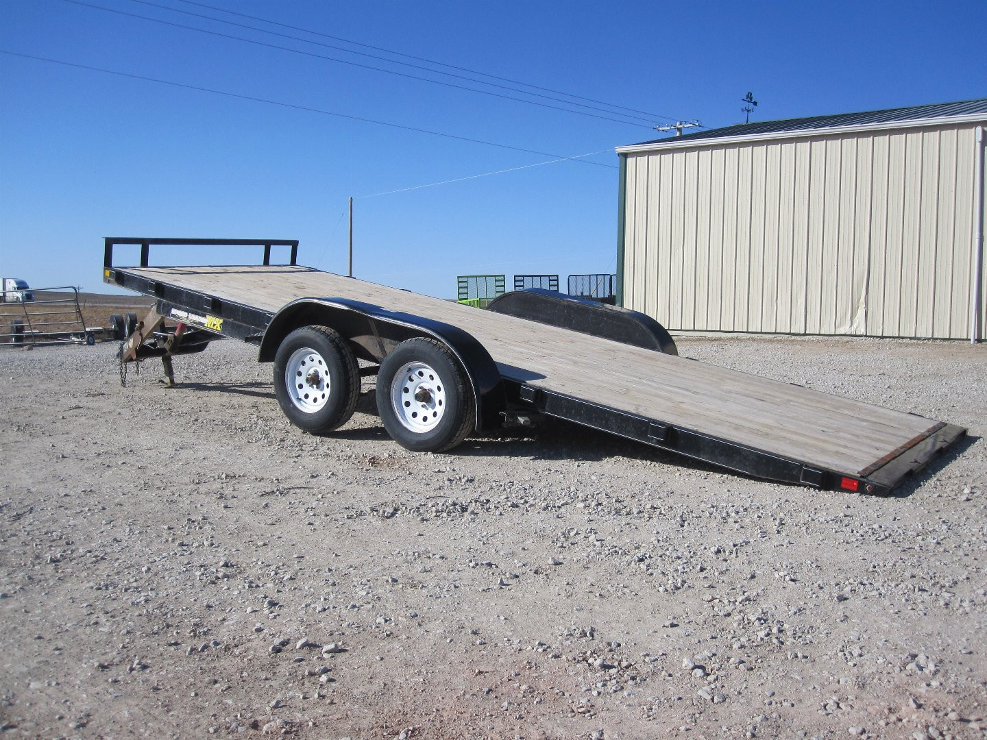 Used 2015 H&H Trailers 83x20 Full Tilt Trailer