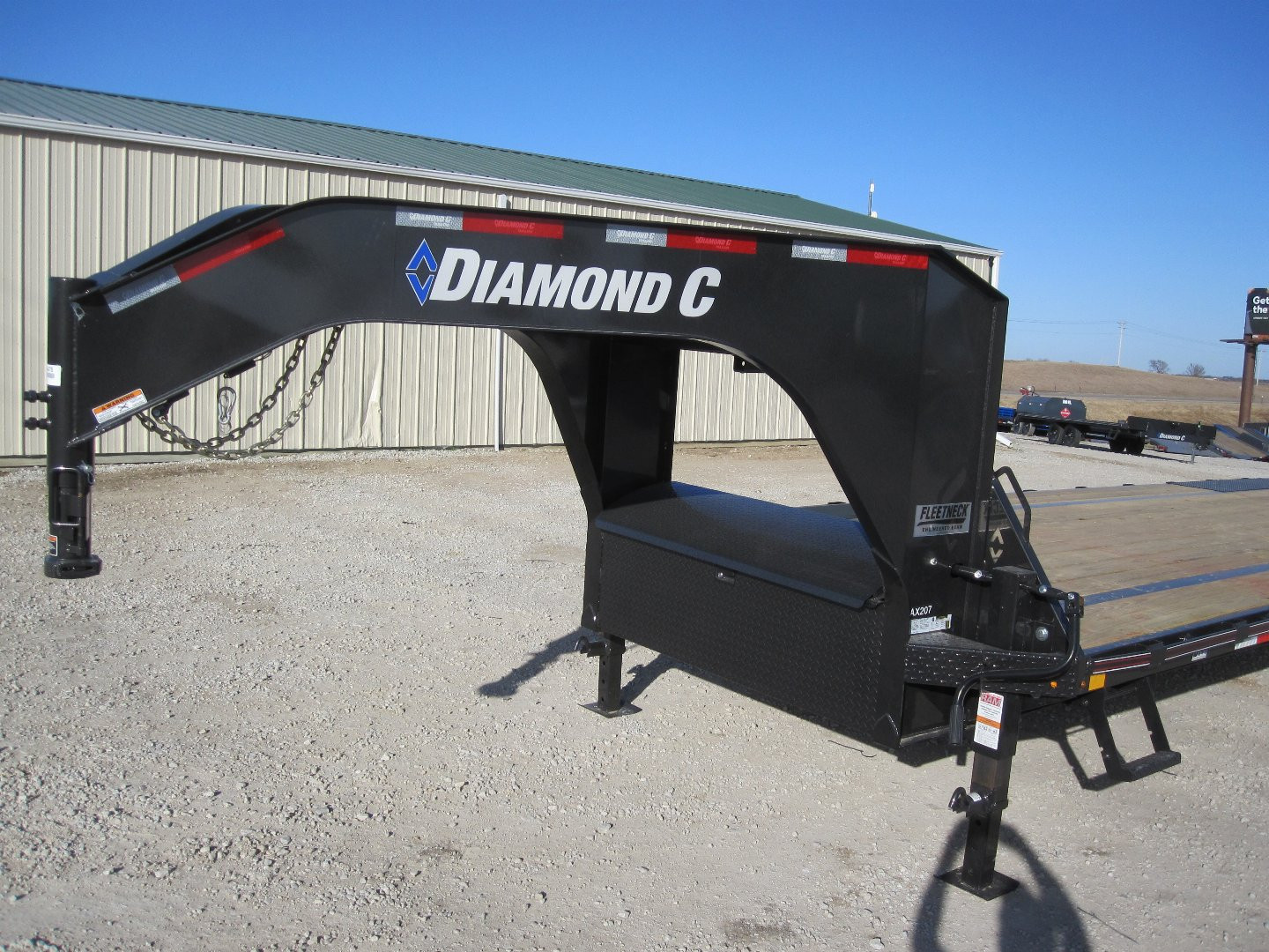 New 2024 Diamond C Trailers FMAX-207 Gooseneck Flatbed Trailer