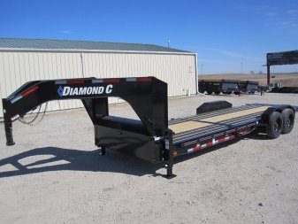 New 2024 Diamond C Trailers HDT-208 82x24 Gooseneck Tilt Trailer