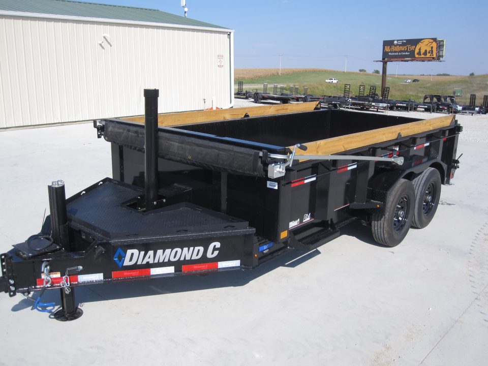 New 2026 Diamond C Trailers LPT-207 82x14 Lo-Pro Dump Trailer