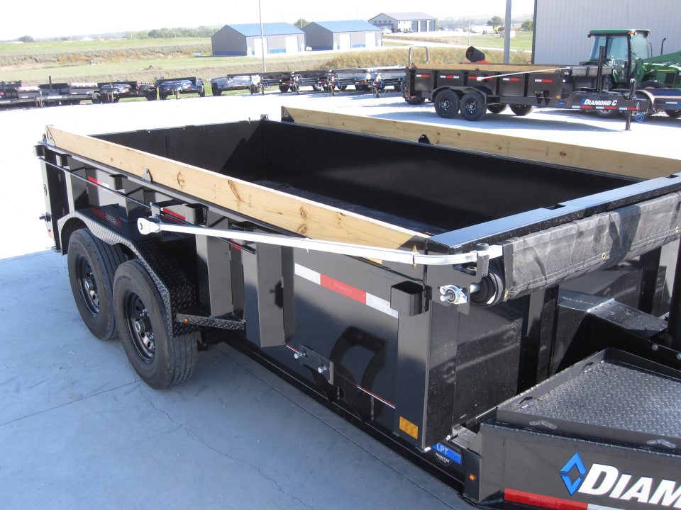 New 2026 Diamond C Trailers LPT-207 82x14 Lo-Pro Dump Trailer