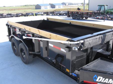 New 2026 Diamond C Trailers LPT-207 82x14 Lo-Pro Dump Trailer