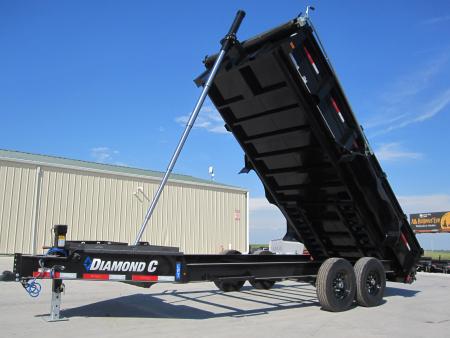 New 2026 Diamond C Trailers LPT-207 82x16 Lo-Pro Dump Trailer
