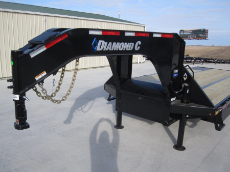 New 2026 Diamond C Trailers 102x32 FMAX-212 Hydraulic Dove Flatbed Trailer